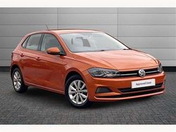 Orange Used 2018 VW Polo SE Hatchback | £10,950 (Fair price)