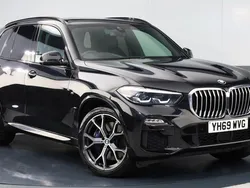 Black Used 2019 BMW X5 M Sport SUV | £38,500 (Fair price)