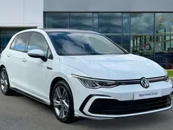 White Used 2024 VW Golf VIII R-line Hatchback | £25,876 (Fair price)