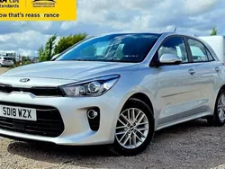 Silver Used 2017 Kia Rio 2 Hatchback | £9,988 (Fair price)