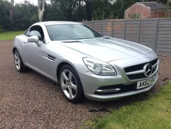 Silver Used 2012 Mercedes SLK250 Cabriolet | £6,500 (Fair price)