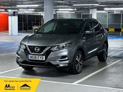 Grey Used 2018 Nissan Qashqai N-Connecta SUV | £8,995 (Good price)