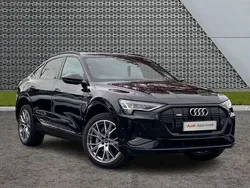 Black Used 2022 Audi e-tron Sportback Black Edition SUV | £32,495 (Fair price)