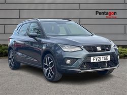 Metallic magnetic grey with Used 2021 Seat Arona FR SUV | £13,995 (Fair price)
