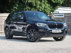 Black Used 2020 BMW X3 M Sport SUV | £25,495 (Good price)