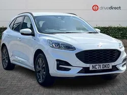 White Used 2022 Ford Kuga ST-Line SUV | £18,700 (Good price)