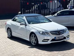White Used 2012 Mercedes E220 Cabriolet | £5,499 (A bit pricey)