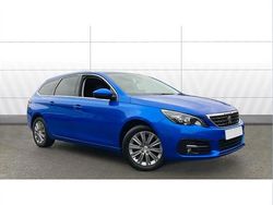 Blue Used 2021 Peugeot 308 SW Allure Estate | £12,924