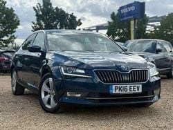 Blue Used 2016 Skoda Superb SE L Executive Hatchback | £7,479