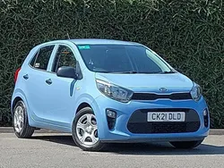 Blue Used 2021 Kia Picanto 4 Hatchback | £9,298 (Good price)
