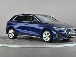 Blue Used 2022 Audi A3 e-tron S-Line Hatchback | £20,498 (Good price)