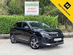 Black Used 2021 Peugeot 3008 Allure Premium SUV | £10,999 (Fair price)