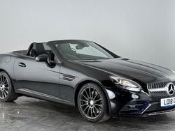 Black Used 2018 Mercedes SLC200 AMG line Cabriolet | £17,950 (Good price)
