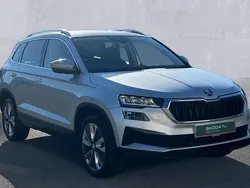 Brilliant silver metallic Used 2024 Skoda Karoq SE L SUV | £22,490 (Fair price)
