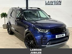 Blue Used 2018 Land Rover Discovery 5 HSE Luxury SUV | £29,990 (Fair price)