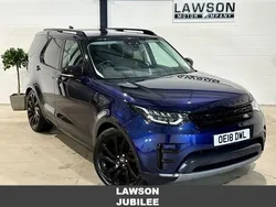 Blue Used 2018 Land Rover Discovery 5 HSE Luxury SUV | £29,990 (Fair price)