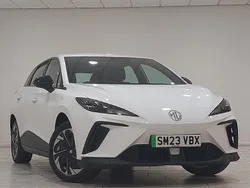 White Used 2023 MG MG4 EV SE Hatchback | £13,998 (A bit pricey)