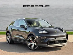 Jet black metallic New 2025 Porsche Macan SUV | £84,990 (Expensive)