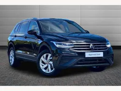 Black Used 2024 VW Tiguan Allspace Life SUV | £29,718 (Fair price)