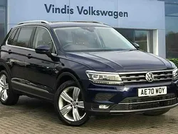 Blue Used 2020 VW Tiguan SEL SUV | £19,819 (Good price)