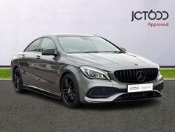 Grey Used 2018 Mercedes CLA220 AMG line Sedan | £18,000 (A bit pricey)