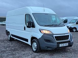 White Used 2020 Peugeot Boxer S Van | £8,795 (Good price)