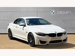 Alpine white Used 2018 BMW M4 Cabriolet Competition Edition Cabriolet | £32,995 (A bit pricey)
