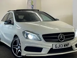 White Used 2013 Mercedes A180 AMG Hatchback | £7,495 (Fair price)