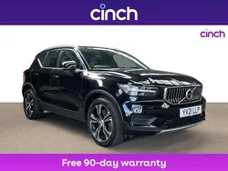 Black Used 2021 Volvo XC40 Inscription SUV | £19,599 (Fair price)
