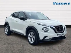 White Used 2022 Nissan Juke N-Connecta SUV | £14,900 (Fair price)