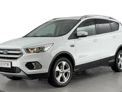 White Used 2018 Ford Kuga Zetec SUV | £9,980 (Fair price)