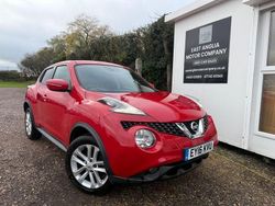 Red Used 2016 Nissan Juke Acenta SUV | £6,162 (Fair price)