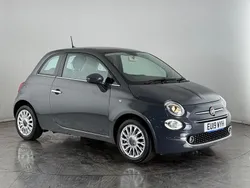 Grey Used 2019 Fiat 500 Lounge Hatchback | £8,250 (Fair price)
