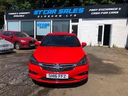 Red Used 2016 Vauxhall Astra SRi Hatchback | £5,695 (Good price)
