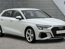White Used 2023 Audi A3 S-Line Hatchback | £24,928 (Fair price)