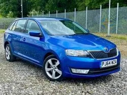 Blue Used 2014 Skoda Rapid SE Hatchback | £5,750 (A bit pricey)