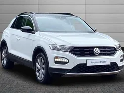White Used 2018 VW T-Roc Design SUV | £12,895 (Fair price)