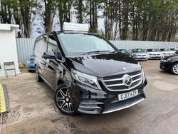 Black Used 2017 Mercedes V220 SE MPV | £33,995 (Fair price)