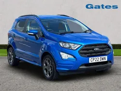 Blue Used 2022 Ford Ecosport ST-Line SUV | £13,699 (Fair price)