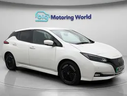 White Used 2024 Nissan Leaf Tekna Hatchback | £13,300 (A bit pricey)