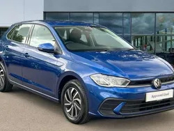 Reef blue metallic Used 2022 VW Polo Life Hatchback | £16,632 (Fair price)