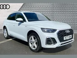 White Used 2023 Audi Q5 S-Line SUV | £37,278 (Fair price)