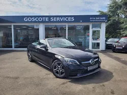 Black Used 2019 Mercedes C200 AMG Line Premium Cabriolet | £19,695 (Fair price)