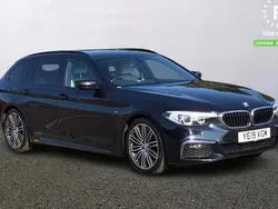 Black Used 2019 BMW 520 M Sport Estate | £21,499 (Fair price)