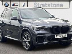 Grey Used 2022 BMW X5 M Sport SUV | £47,195 (Fair price)