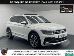 White Used 2018 VW Tiguan Allspace R-line SUV | £25,470 (Good price)