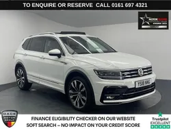 White Used 2018 VW Tiguan Allspace R-line SUV | £25,470 (Good price)