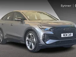 New 2026 Audi Q4 Sportback e-tron Black Edition SUV | £68,000 (Expensive)