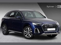 Blue Used 2022 Audi Q5 S-Line SUV | £30,500 (Fair price)
