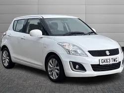 White Used 2013 Suzuki Swift SZ3 Hatchback | £4,180 (Fair price)